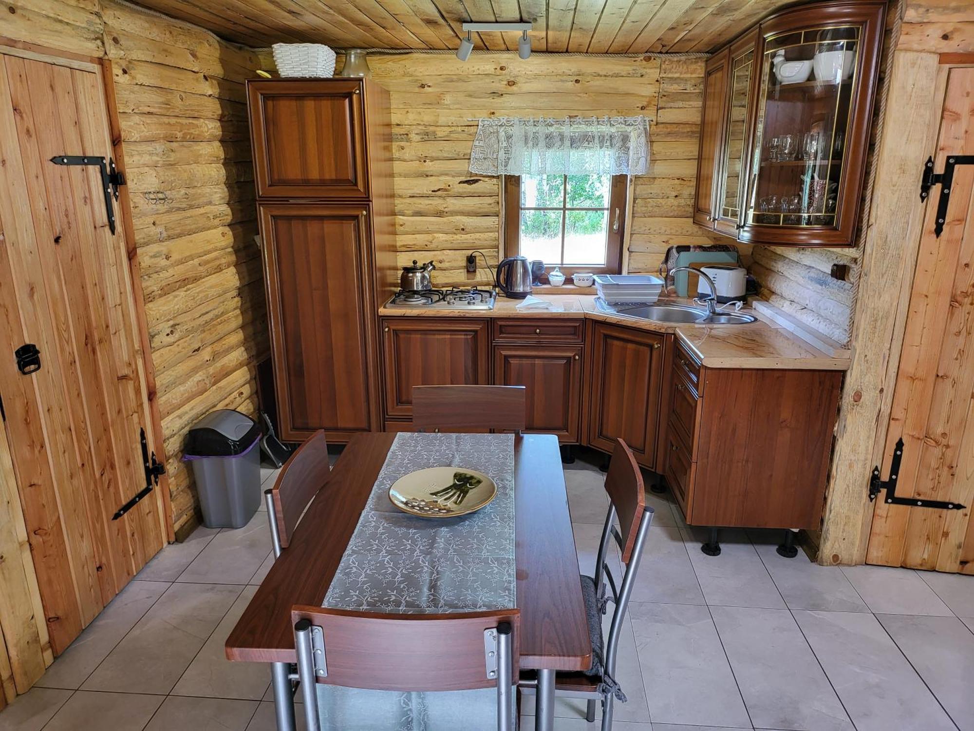 Borowe Chatki Nad Lubiszewem Lipusz Room photo